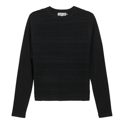 Crochet Knit Cropped Sweater