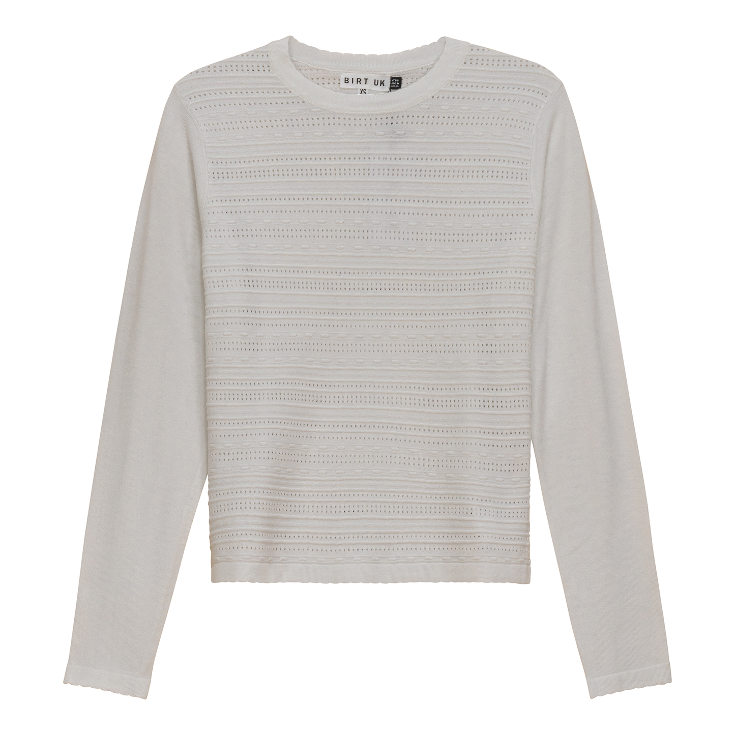 Crochet Knit Cropped Sweater