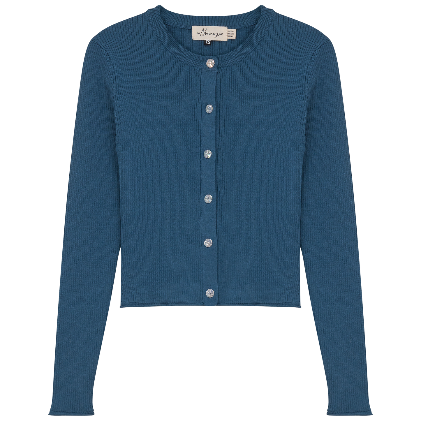 Cropped Knit Cardigan