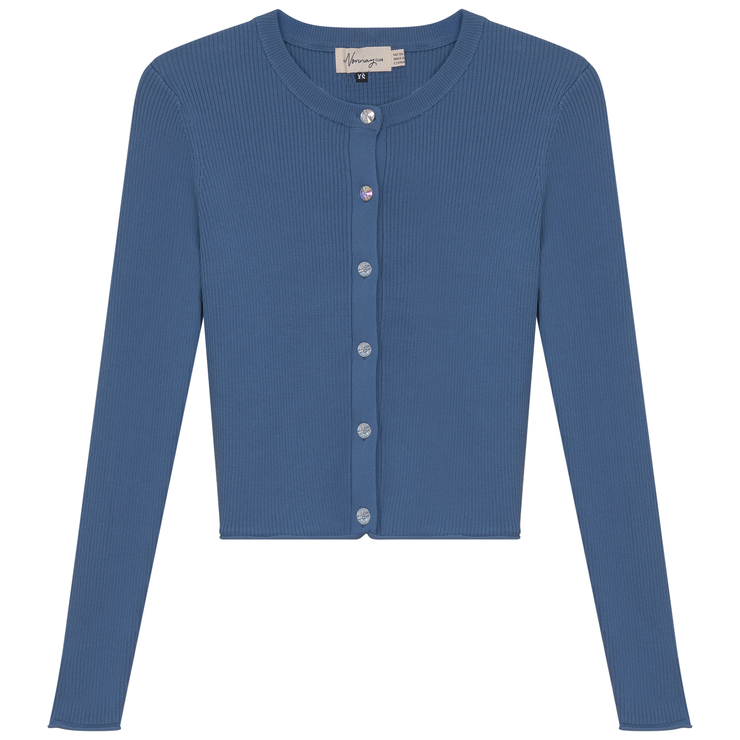 Cropped Knit Cardigan