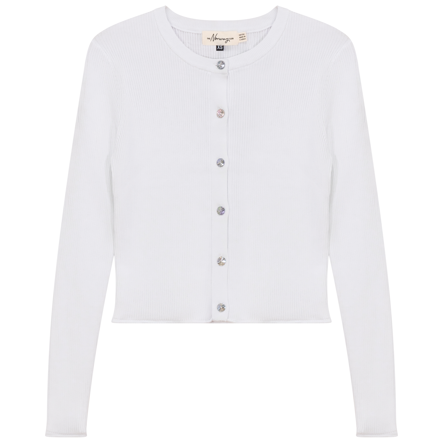 Cropped Knit Cardigan