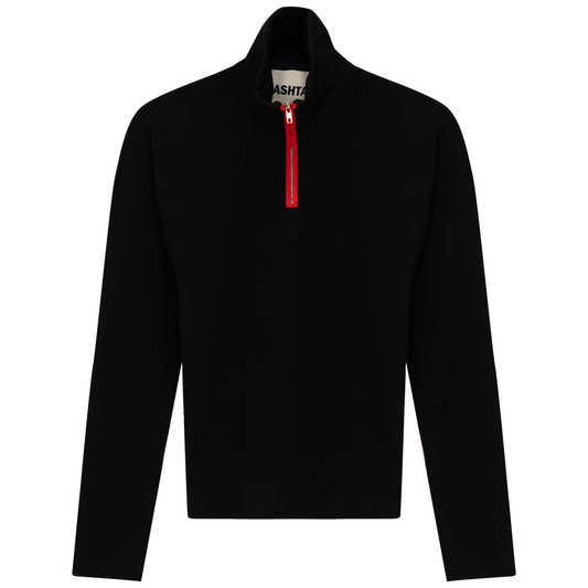 Color Blocked Henley Tee