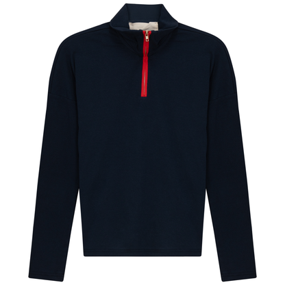 Color Blocked Henley Tee