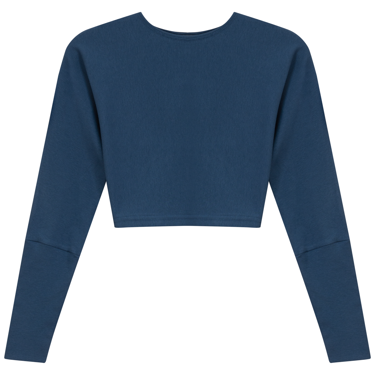 Cropped Ribbed Sweater