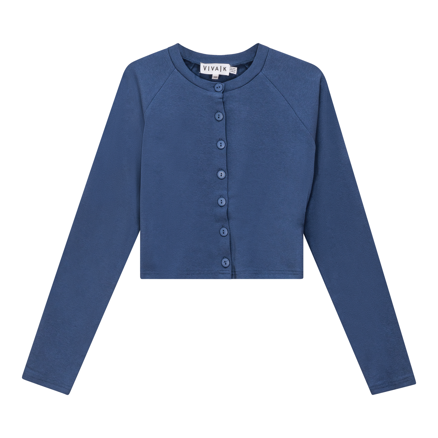 Cotton Cropped Cardigan