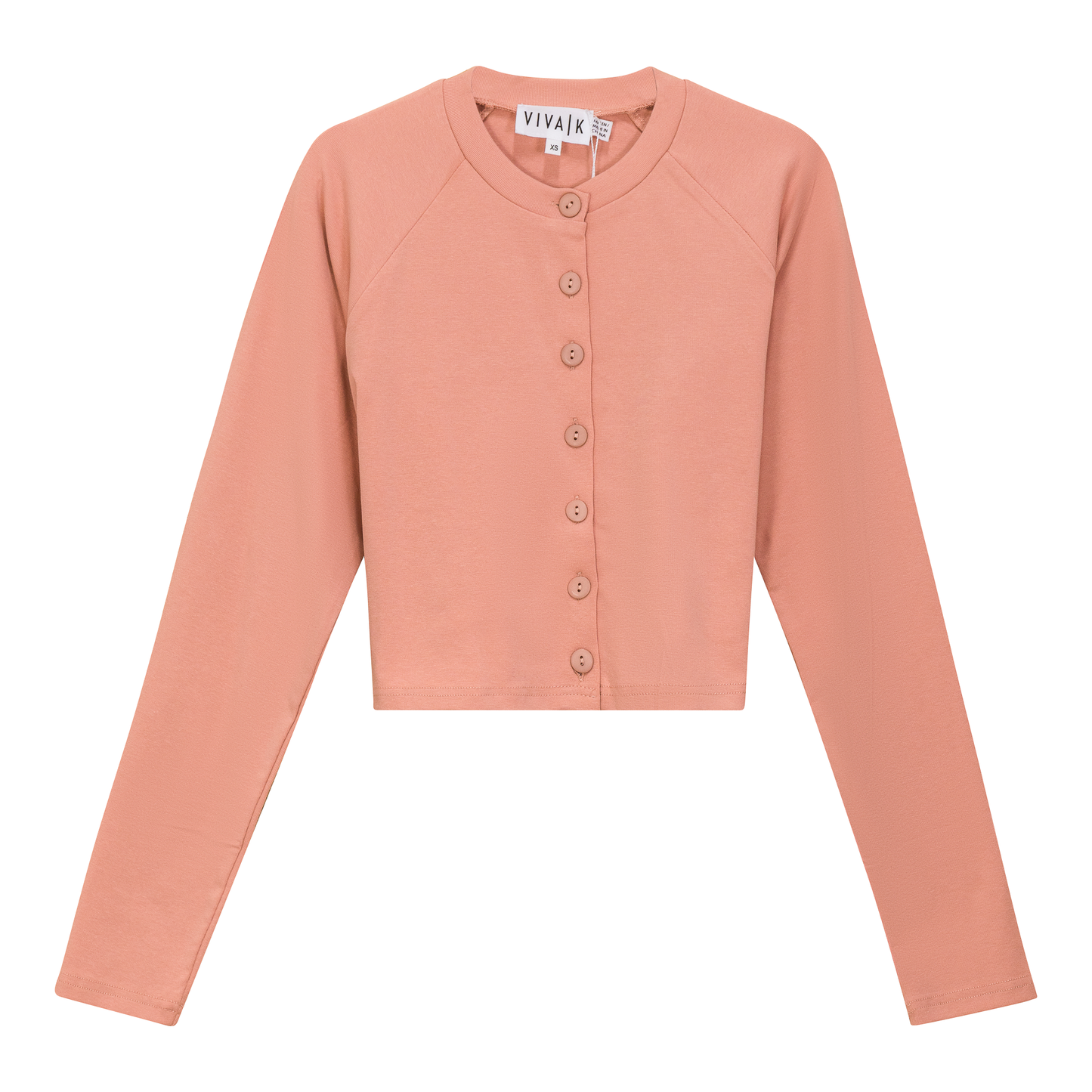 Cotton Cropped Cardigan