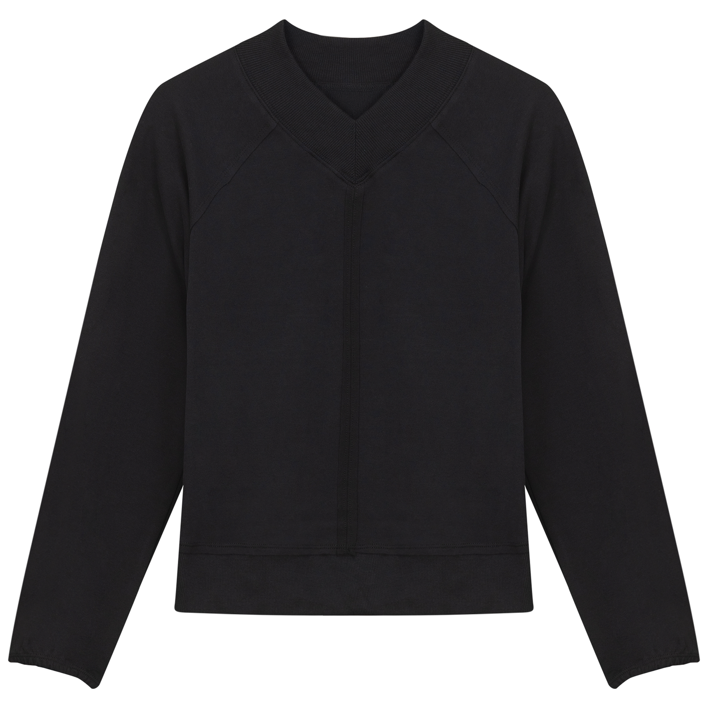 Raw Stitching Sweatshirt