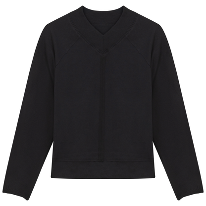 Raw Stitching Sweatshirt