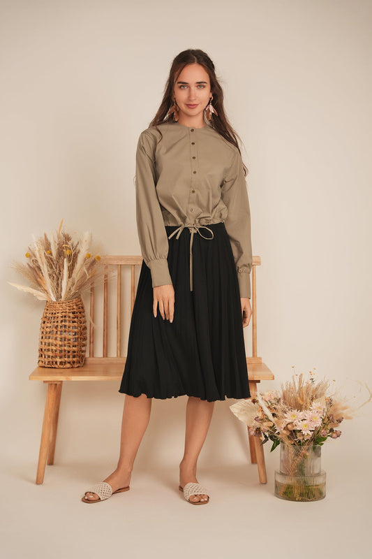 Cotton Bungee Blouse