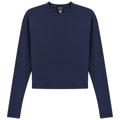 Cropped Off Shoulder Tee