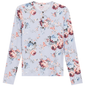 Henley Front Floral Tee