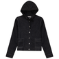 Denim Wash Hoodie Jacket