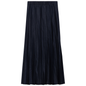 Midi Denim Burst Pleated Skirt