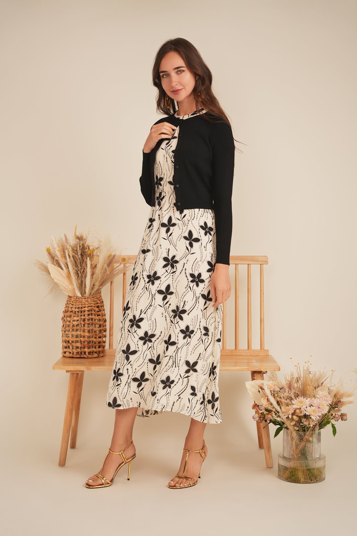 Floral Chiffon Bungee Jumper