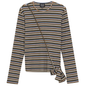 Striped Wrap Tee