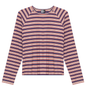 Raglan Sleeve Striped Tee