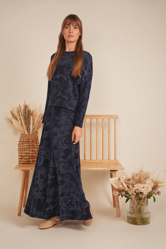 Dolman Acid Wash Top