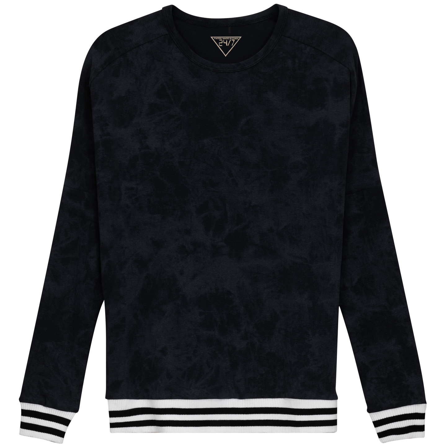 Dolman Stripped Elastic Top