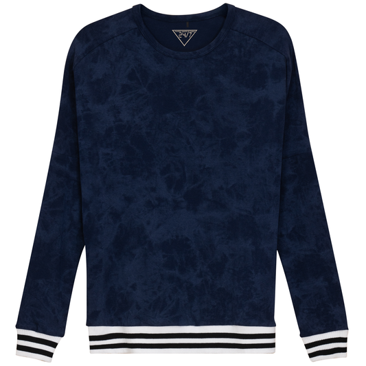 Dolman Stripped Elastic Top