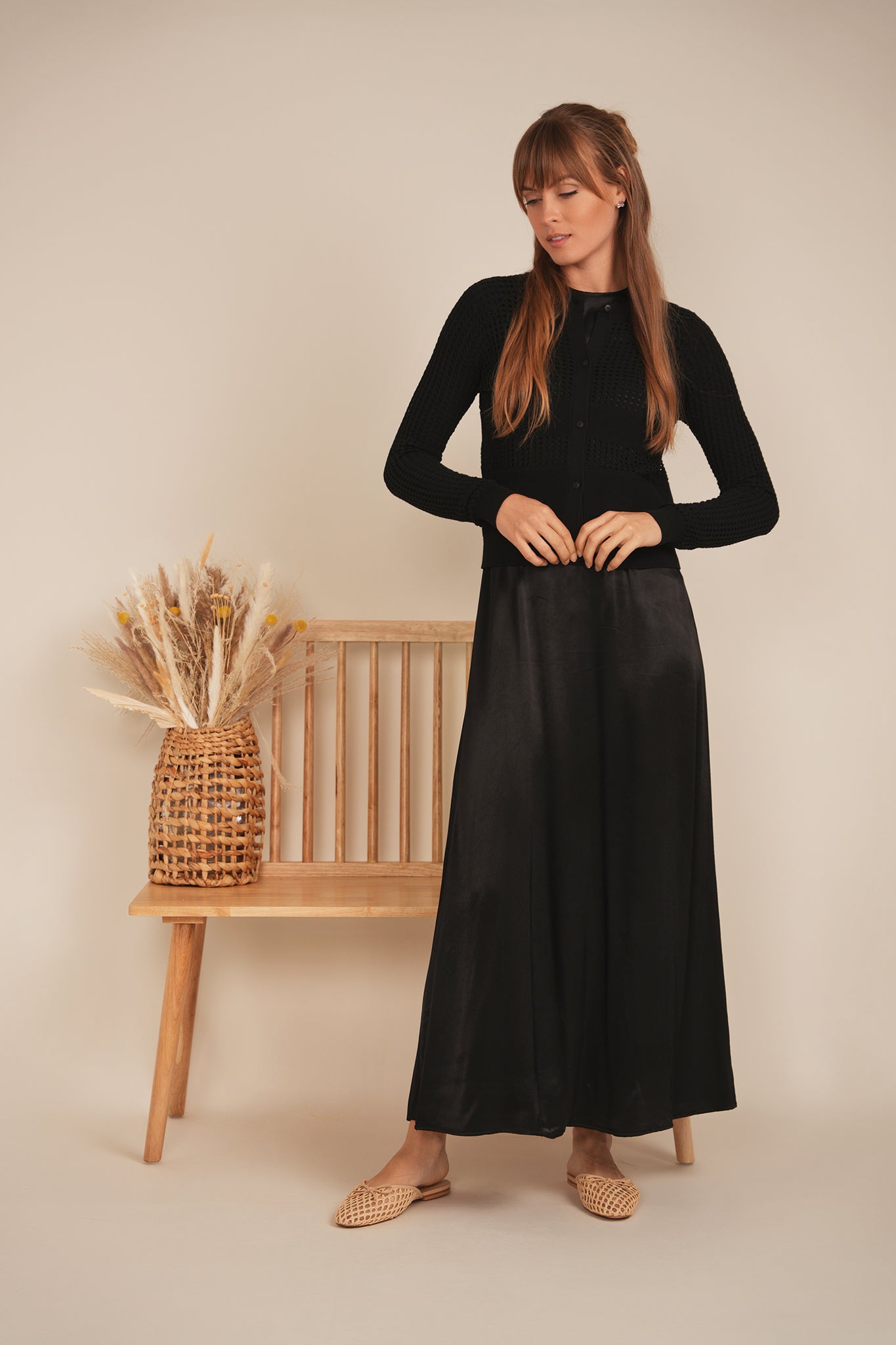 Cropped Crochet Cardigan