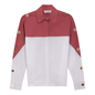 Dolman 2 Tone Button Shirt