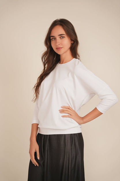 Cotton Dolman Top