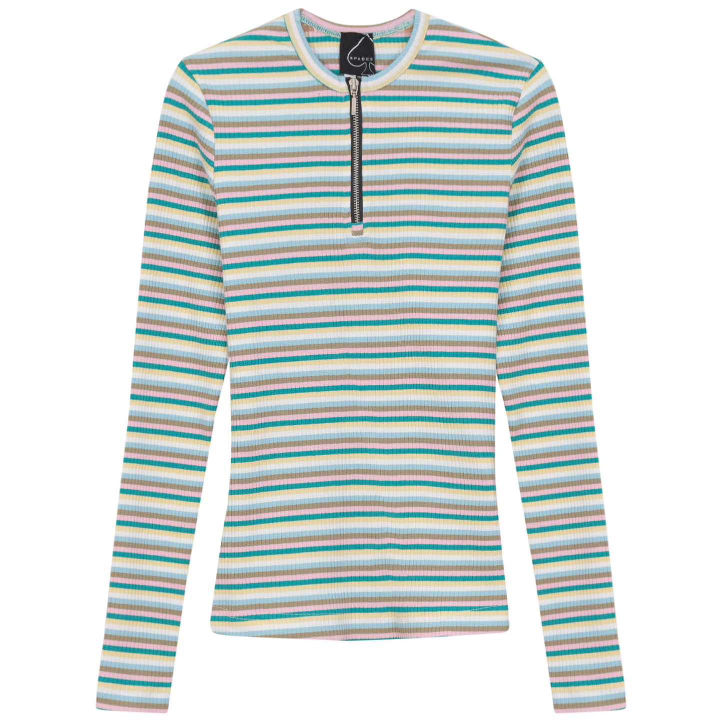 Striped Henley Tee