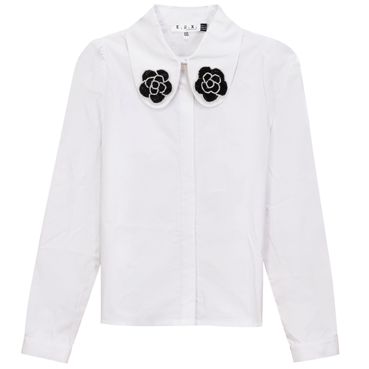 Dressy Applique Blouse