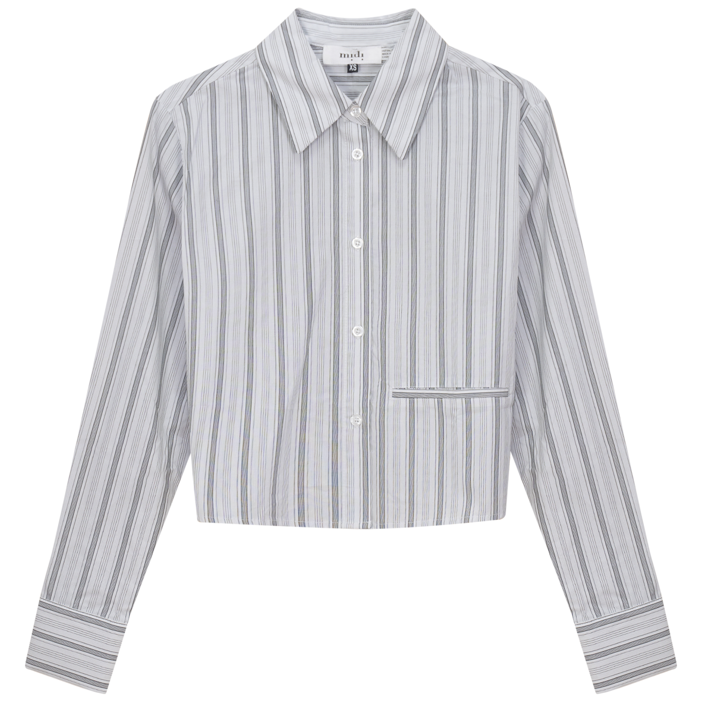 Cropped Stripped Blouse