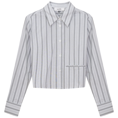 Cropped Stripped Blouse