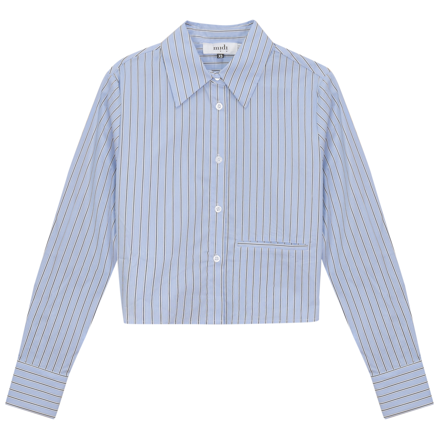 Cropped Stripped Blouse