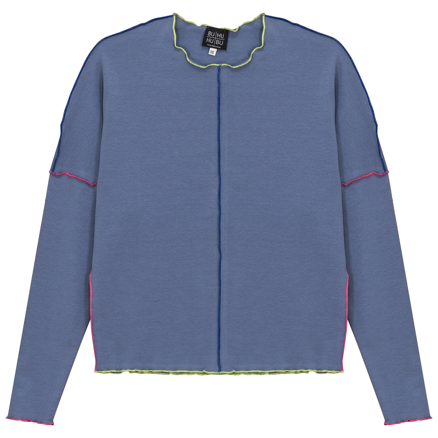 Contrast Top Stitch Top