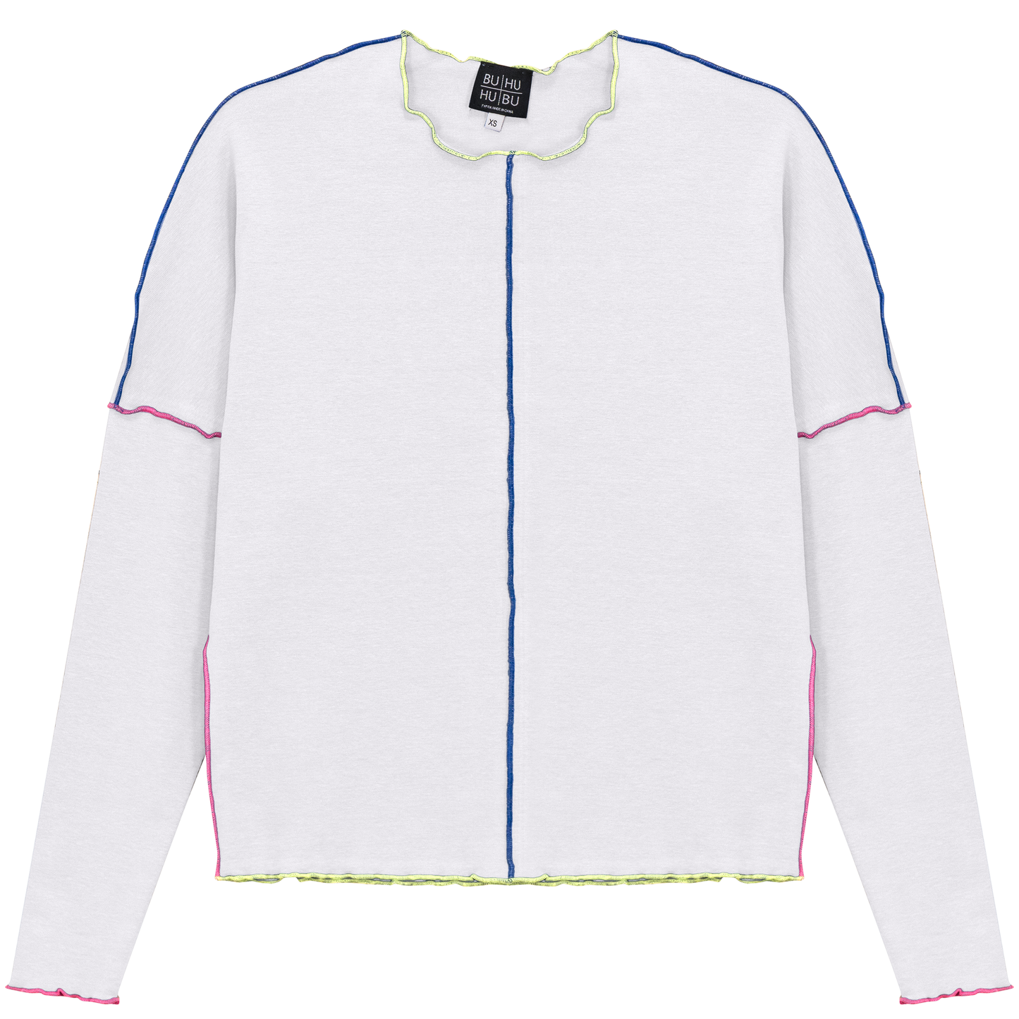 Contrast Top Stitch Top