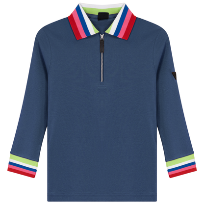 Rainbow Contrast Tee