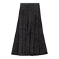 Mineral Wash Panel Midi Skirt