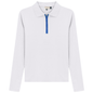 Henley Contrast Zip Tee