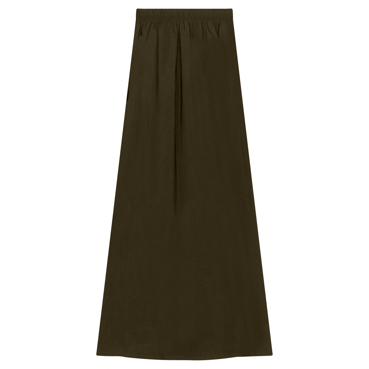 Copper Tencel Maxi Skirt