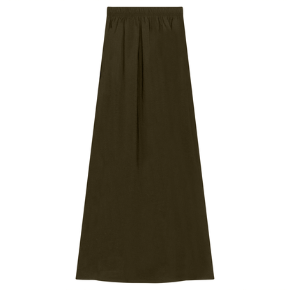 Copper Tencel Maxi Skirt