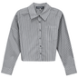 Cropped Stripped Blouse