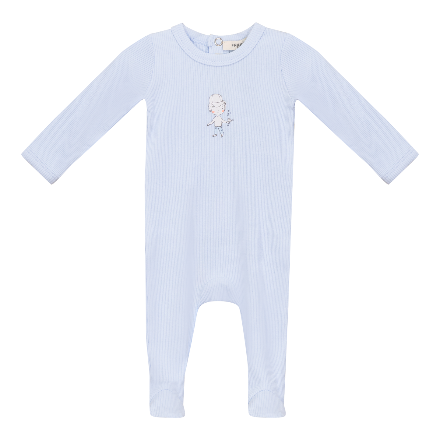Boy and Girl Print Onesie