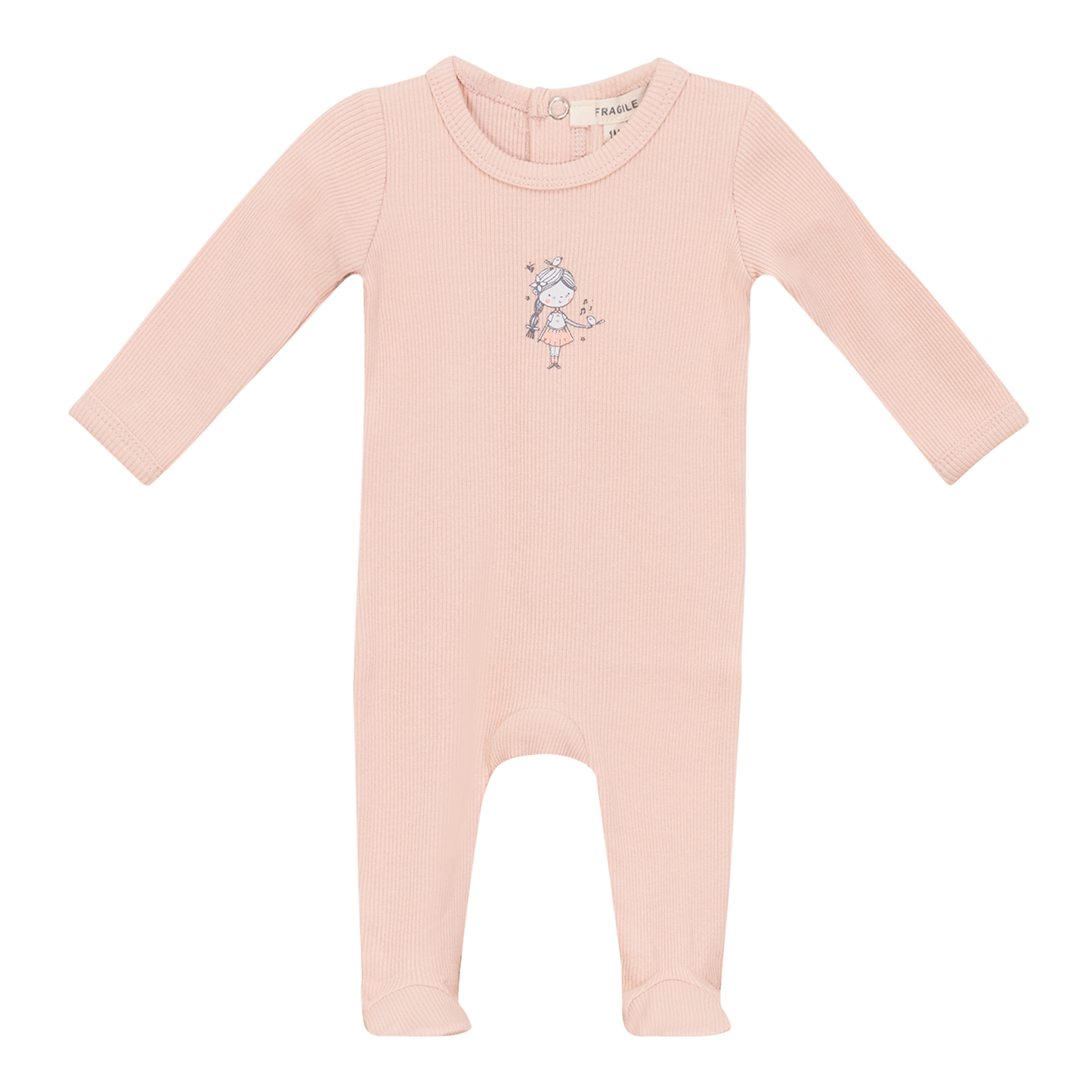 Boy and Girl Print Onesie