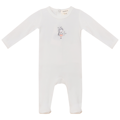 Boy and Girl Print Onesie