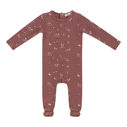 Printed Rib Onesie