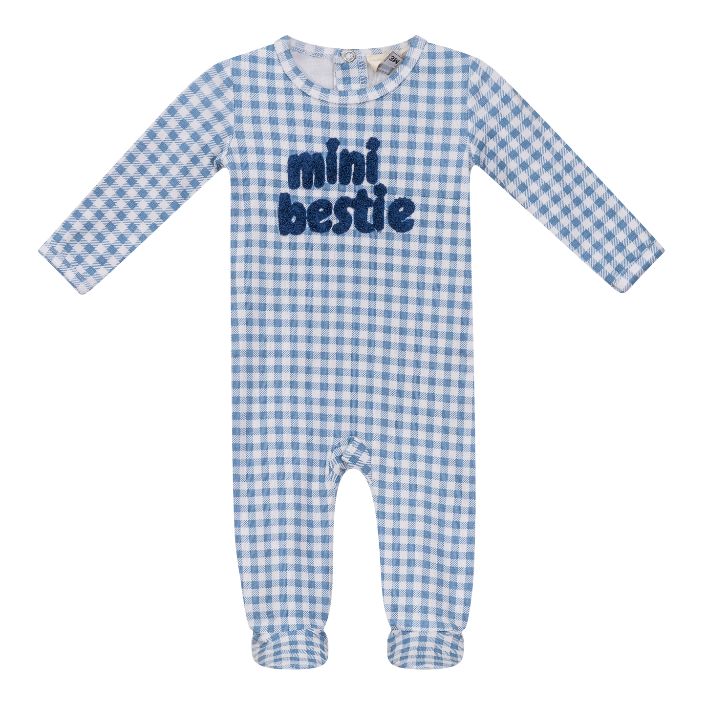 Checkered Mini Bestie Onesie