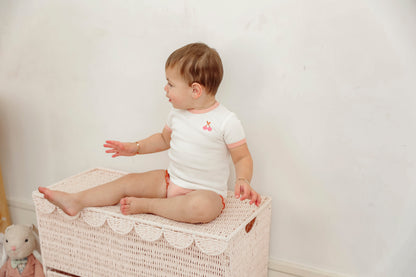 Cherry Print Top Set