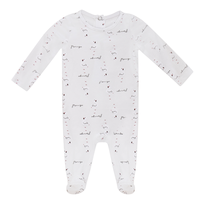 Flamingo Print Onesie