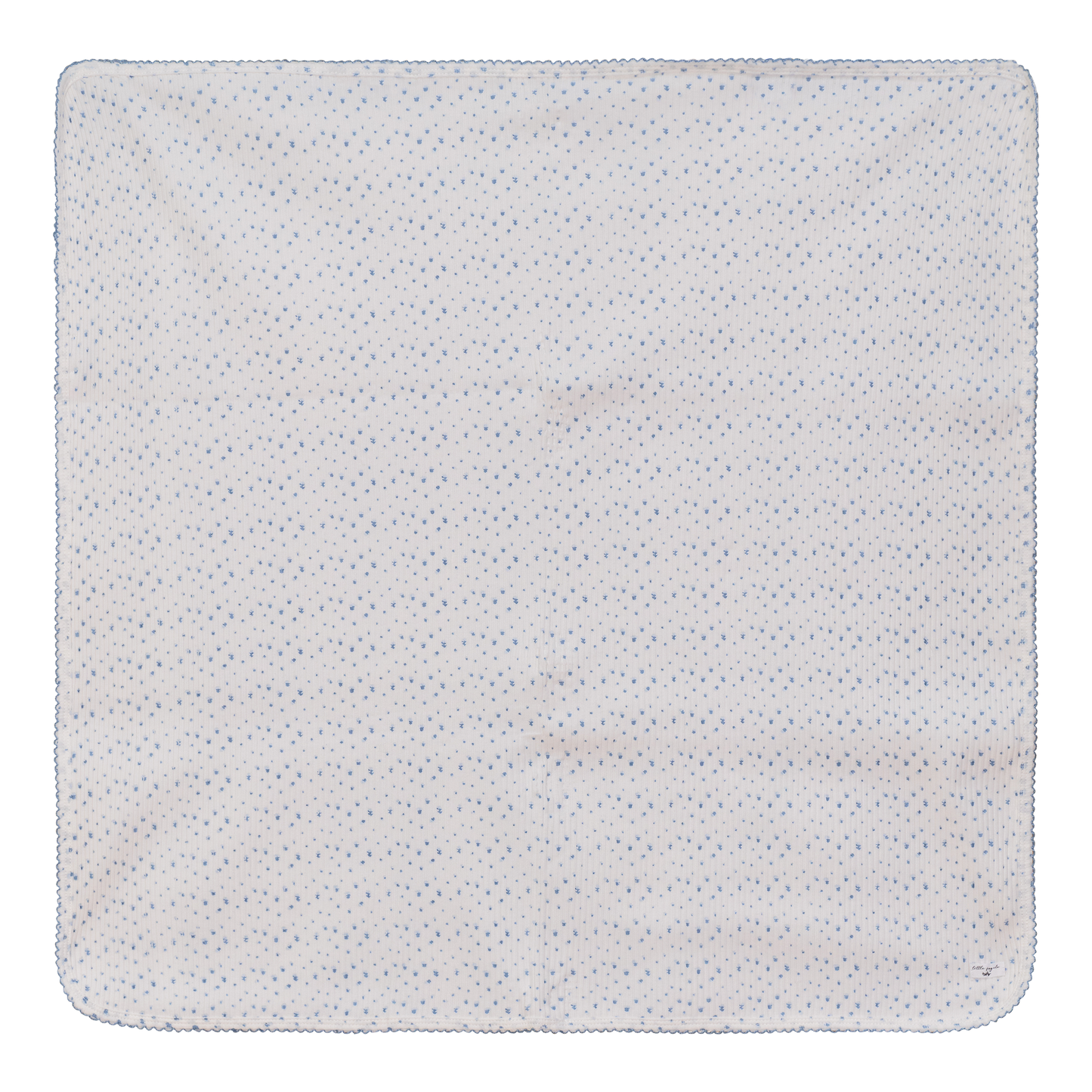 Flower and Dot Print Blanket