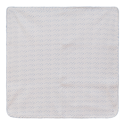 Flower and Dot Print Blanket