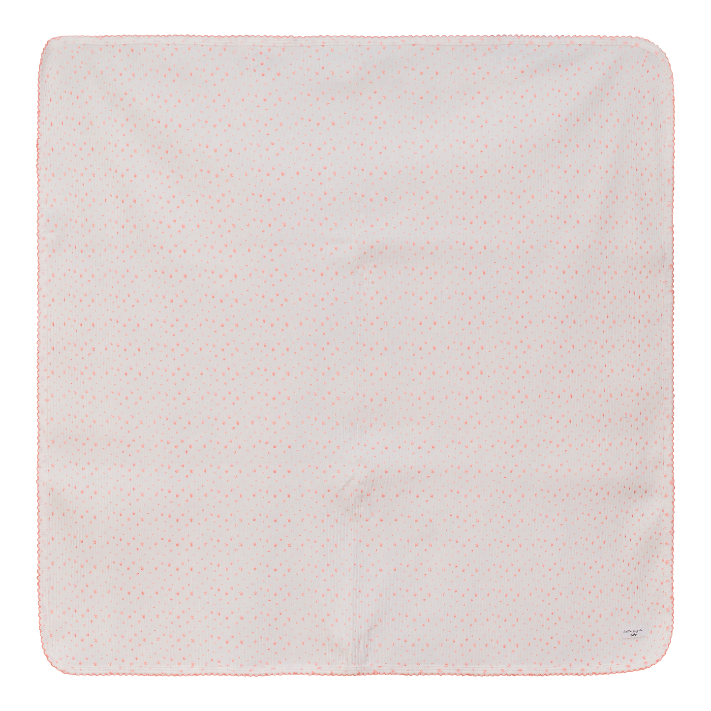 Flower and Dot Print Blanket