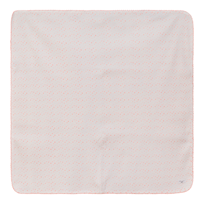 Flower and Dot Print Blanket
